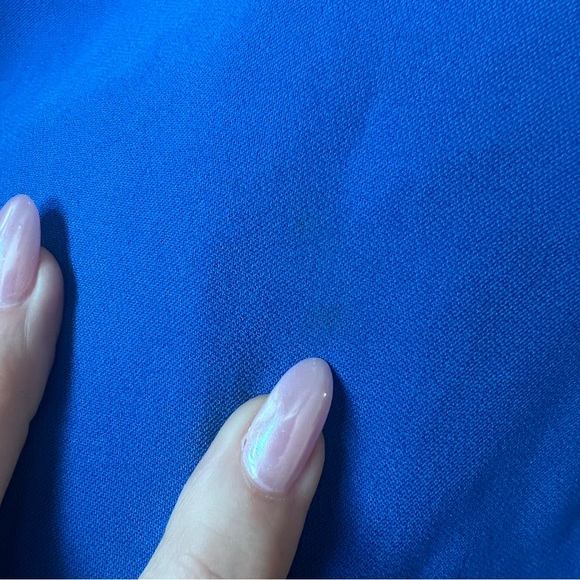 Stella McCartney Blue Shift Darted Knee Length Dress 44/10 - Picture 11 of 13